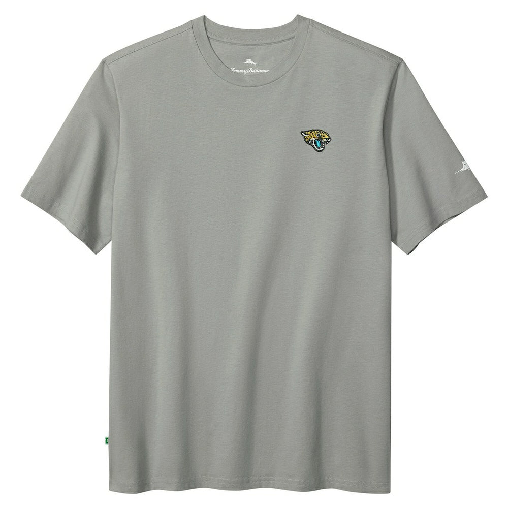 Jacksonville Jaguars Huddle & Hang Tens T-Shirt - Gray - Tommy Bahama