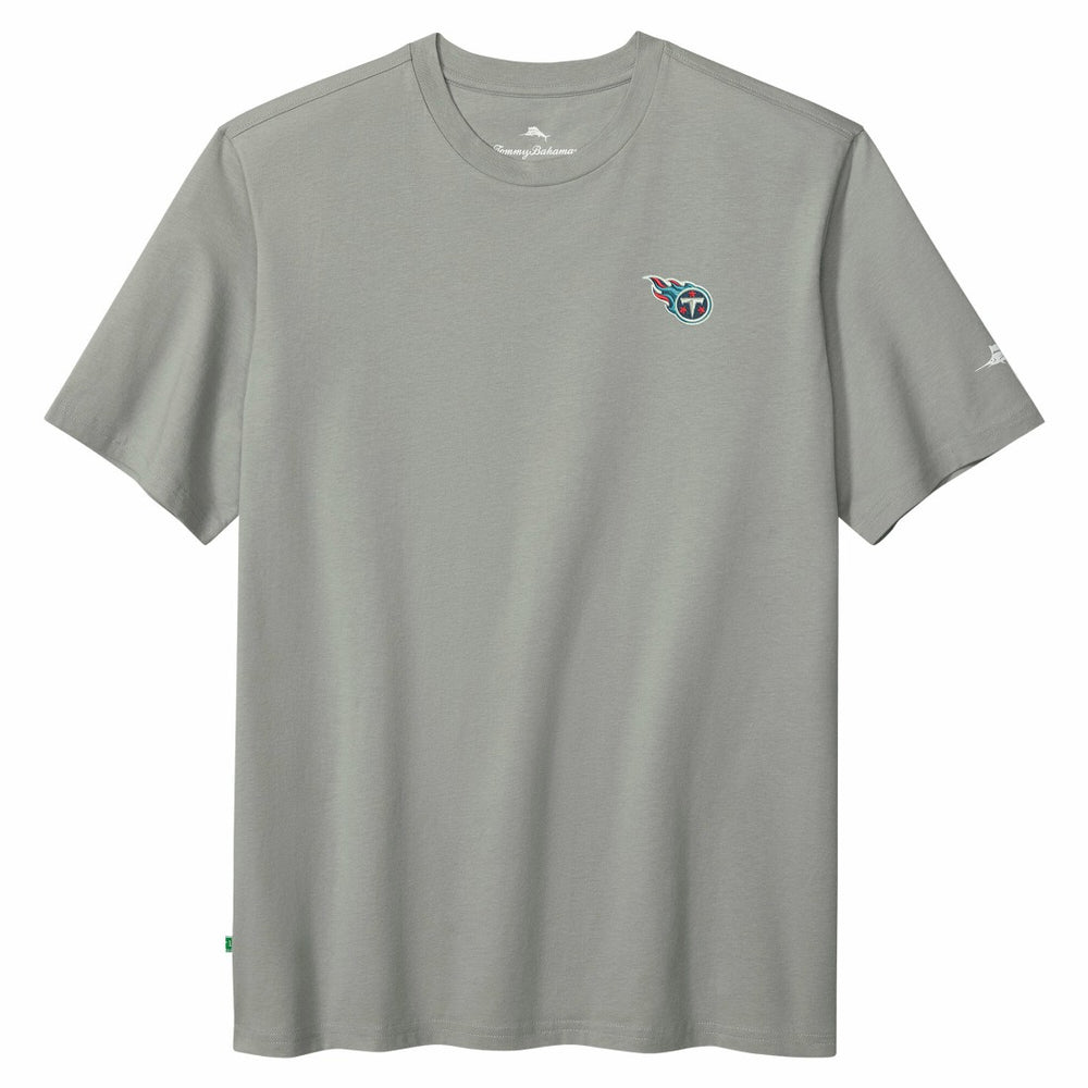 Tennessee Titans Huddle & Hang Tens T-Shirt - Gray - Tommy Bahama