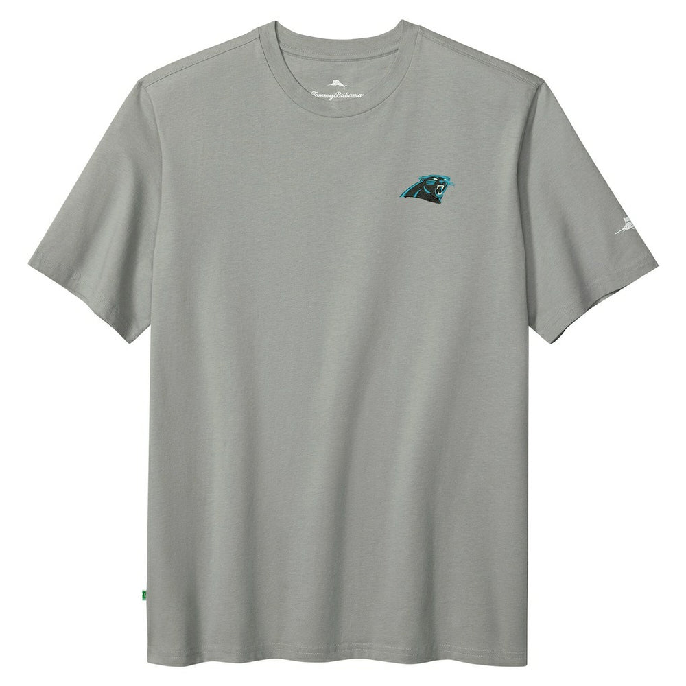 Carolina Panthers Huddle & Hang Tens T-Shirt - Gray - Tommy Bahama