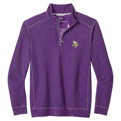 Minnesota Vikings Sport Tobago Half-Zip Pullover - Purple - Tommy Bahama