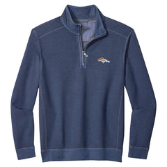 Denver Broncos Sport Tobago Half-Zip Pullover - Navy - Tommy Bahama