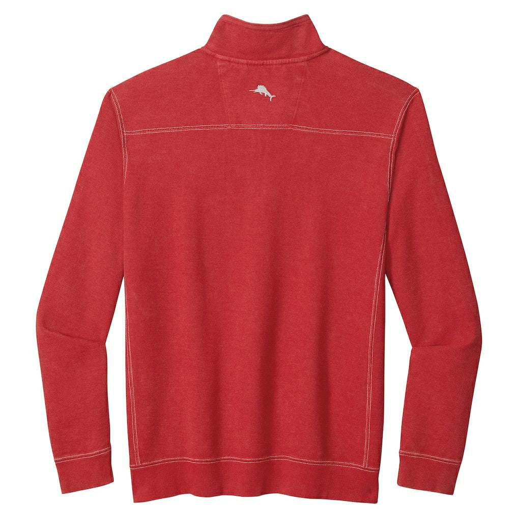 Arizona Cardinals Sport Tobago Half-Zip Pullover - Cardinal - Tommy Bahama