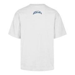 Los Angeles Chargers '47 Unisex I Love Guys Who Like Football Foundation T-Shirt - White - 47 brand