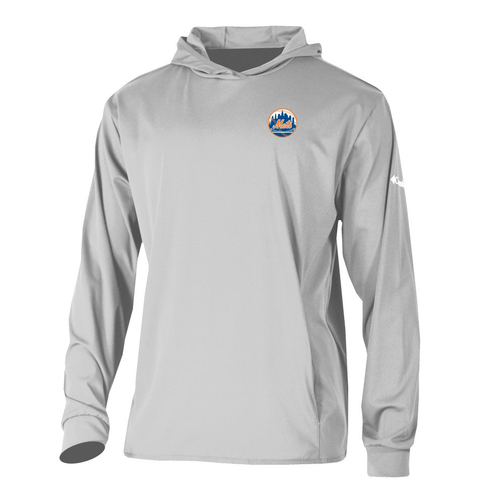 New York Mets Columbia Long Drive Pullover Hoodie Discount
