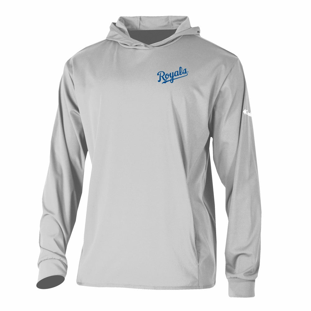 Kansas City Royals Columbia Long Drive Pullover Hoodie for sale