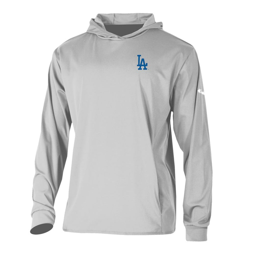 Los Angeles Dodgers Columbia Long Drive Pullover Hoodie Discount