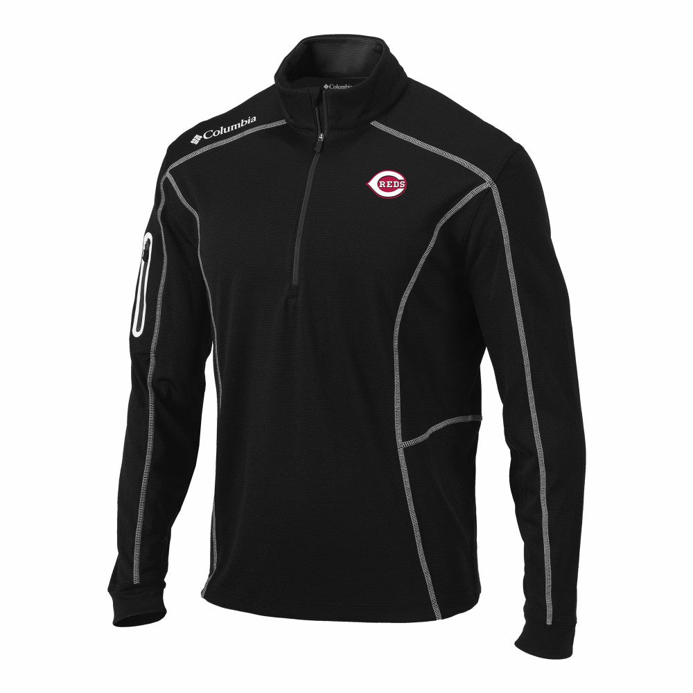 Cincinnati Reds Columbia Omni-Wick Shotgun Quarter-Zip Pullover Online