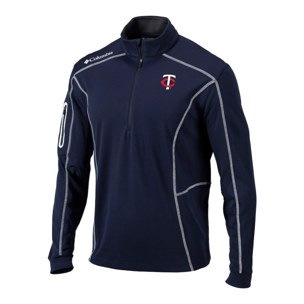 Minnesota Twins Columbia Omni-Wick Shotgun Quarter-Zip Pullover Discount