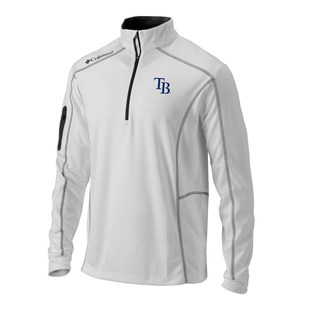 Tampa Bay Rays Columbia Omni-Wick Shotgun Quarter-Zip Pullover Outlet