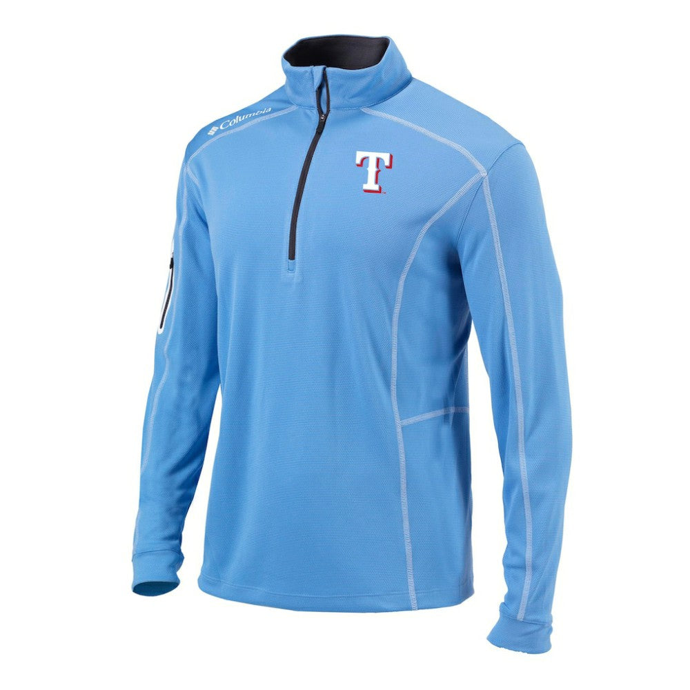 Texas Rangers Columbia Omni-Wick Shotgun Quarter-Zip Pullover for sale