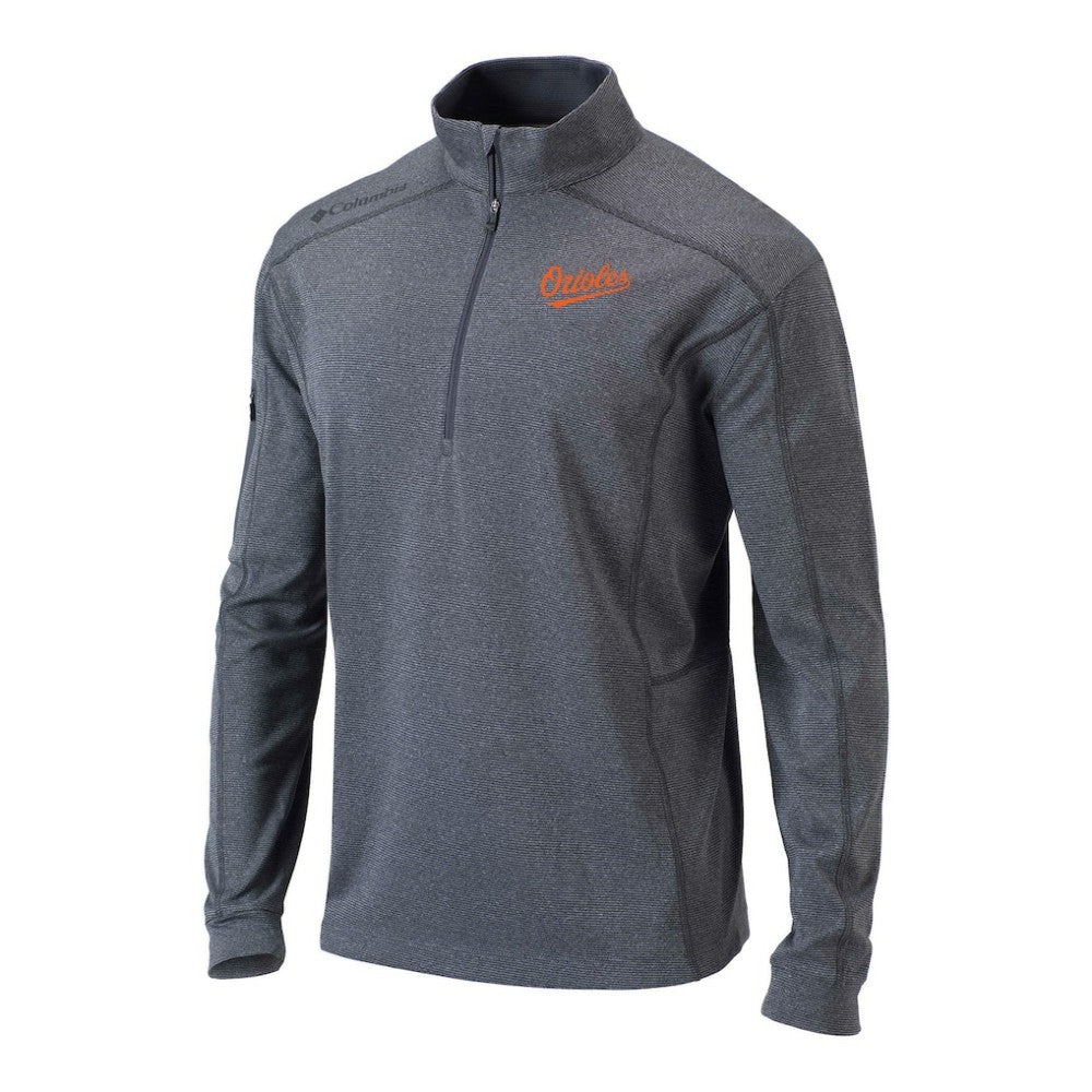 Baltimore Orioles Columbia Omni-Wick Shotgun Quarter-Zip Pullover for sale