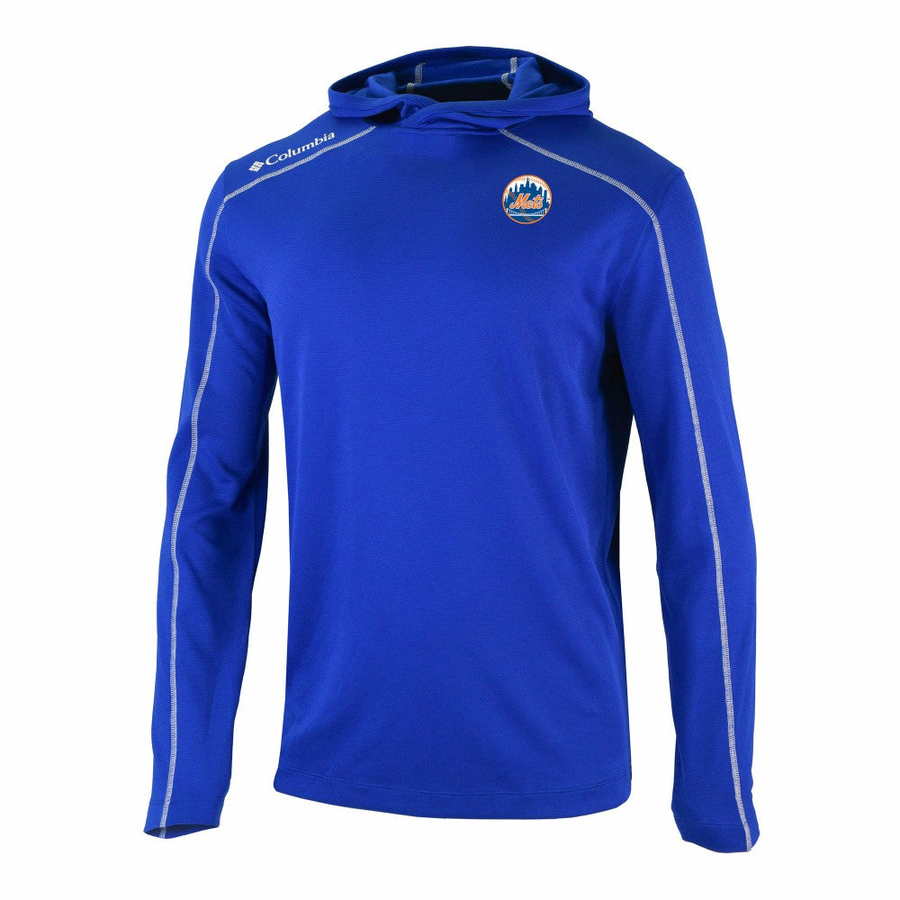 New York Mets Columbia Omni-Wick Shotgun Pullover Hoodie for sale