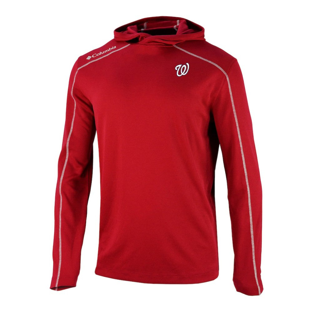 Washington Nationals Columbia Omni-Wick Shotgun Pullover Hoodie Outlet