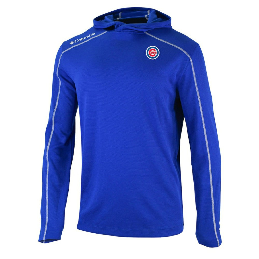 Chicago Cubs Columbia Omni-Wick Shotgun Pullover Hoodie Online