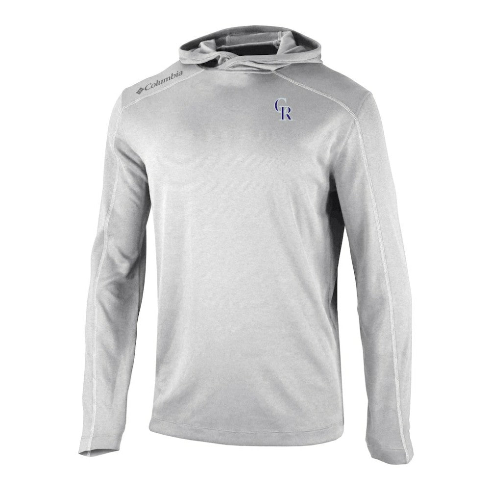 Colorado Rockies Columbia Omni-Wick Shotgun Pullover Hoodie Online