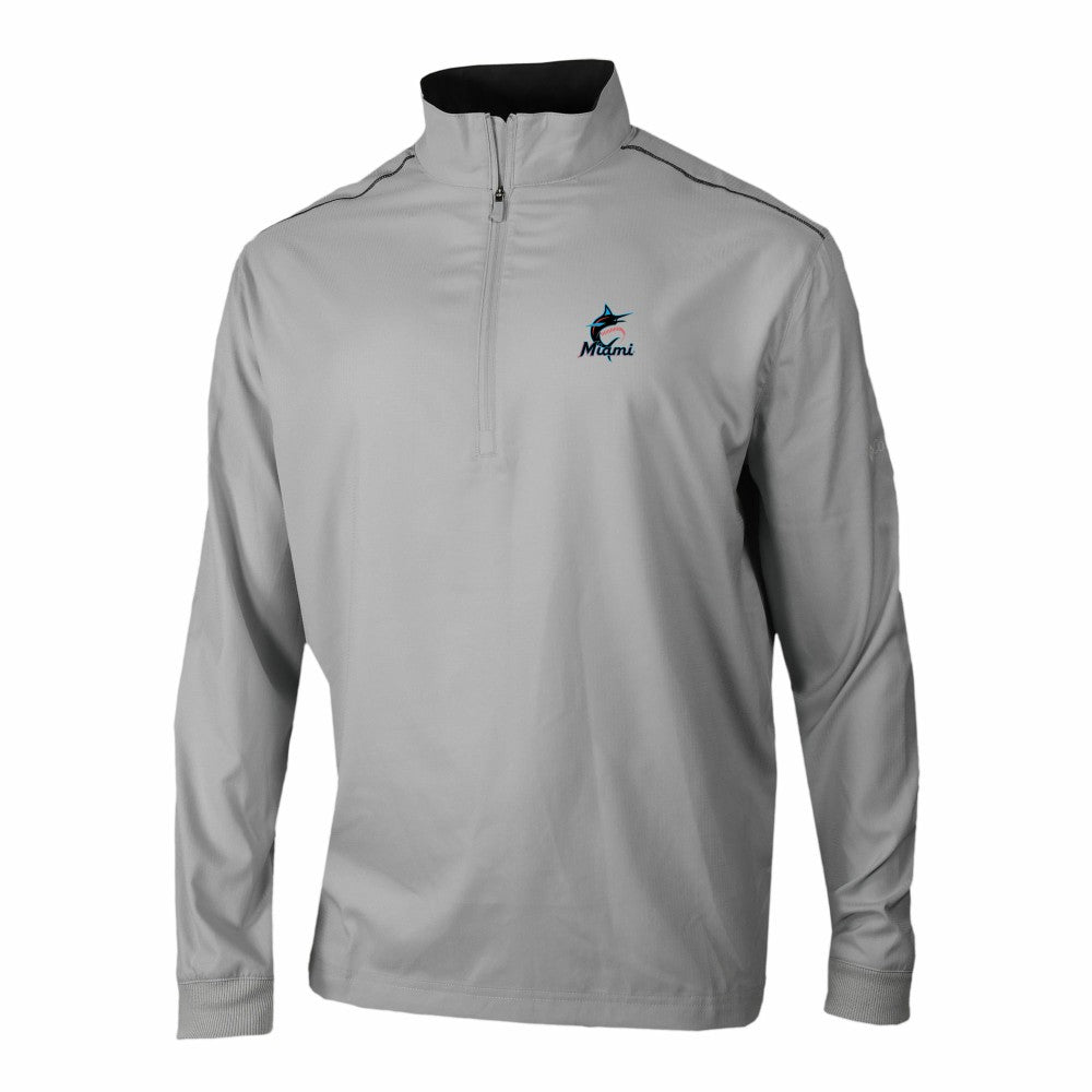 Miami Marlins Columbia Omni-Wick Bogey's Paradise Quarter-Zip Pullover Near Me