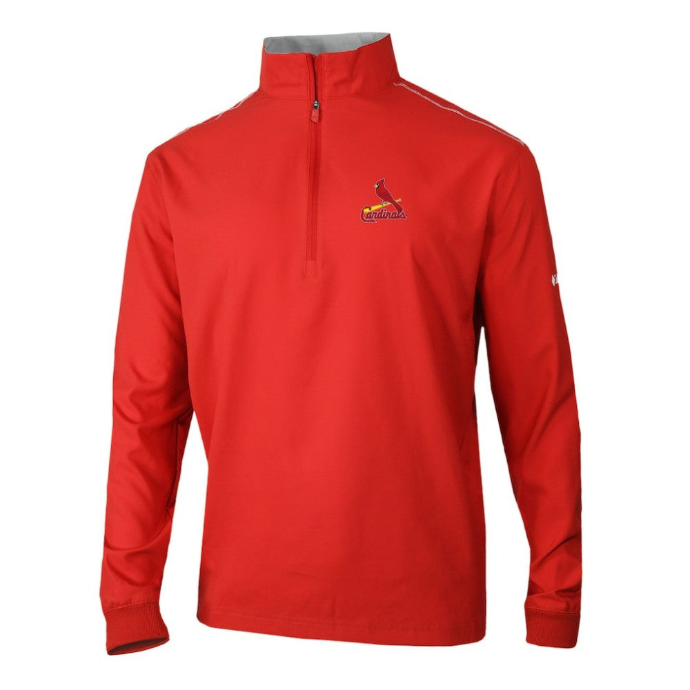 St. Louis Cardinals Columbia Omni-Wick Bogey's Paradise Quarter-Zip Pullover for sale