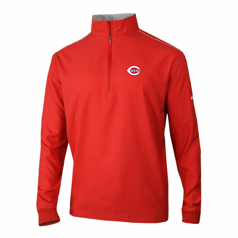 Cincinnati Reds Columbia Omni-Wick Bogey's Paradise Quarter-Zip Pullover Online