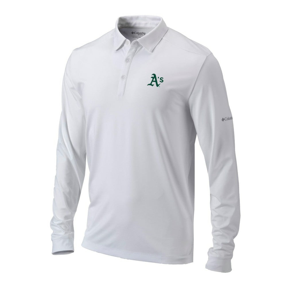 Athletics Columbia Omni-Wick Pin High Long Sleeve Polo Online
