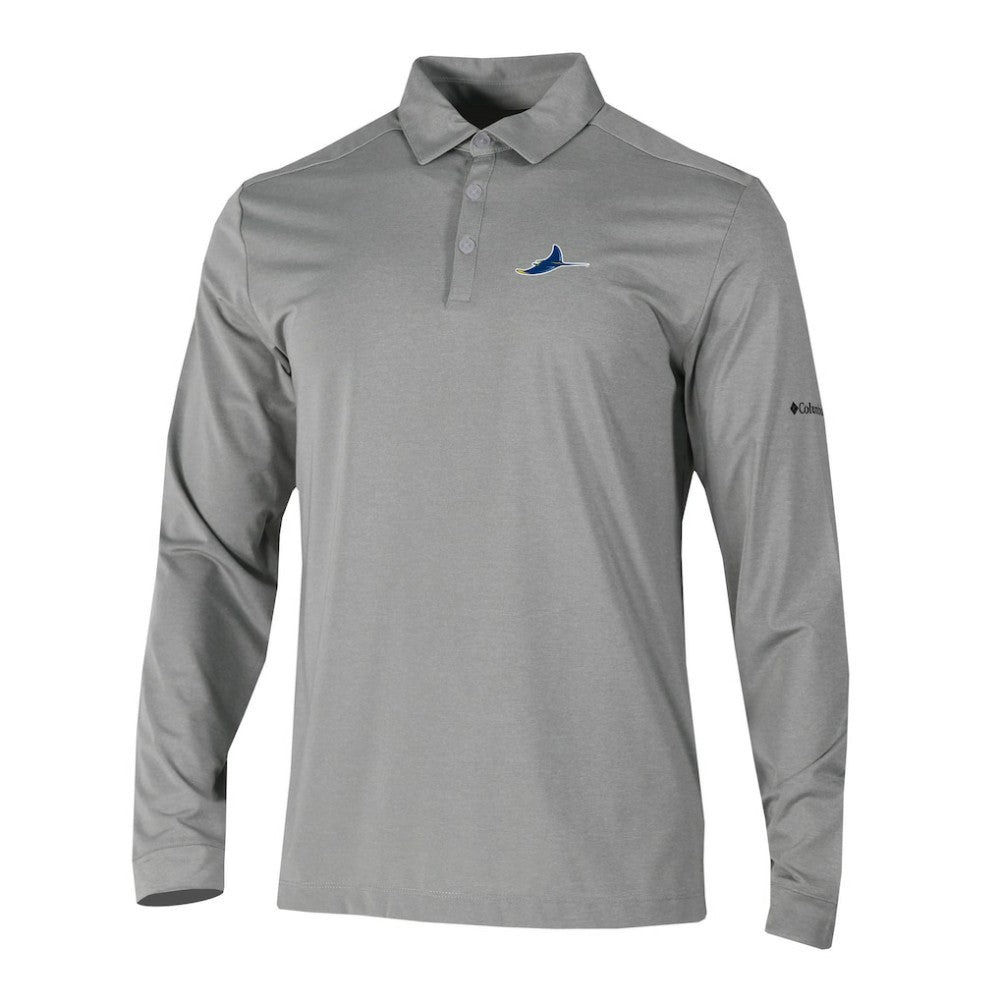 Tampa Bay Rays Columbia Omni-Wick Pin High Long Sleeve Polo Discount