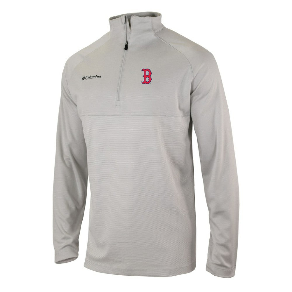 Boston Red Sox Columbia Omni-Wick Raglan Rockin' It Quarter-Zip Pullover Sale