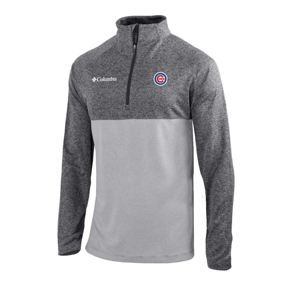 Chicago Cubs Columbia Omni-Wick Raglan Rockin' It Quarter-Zip Pullover for sale