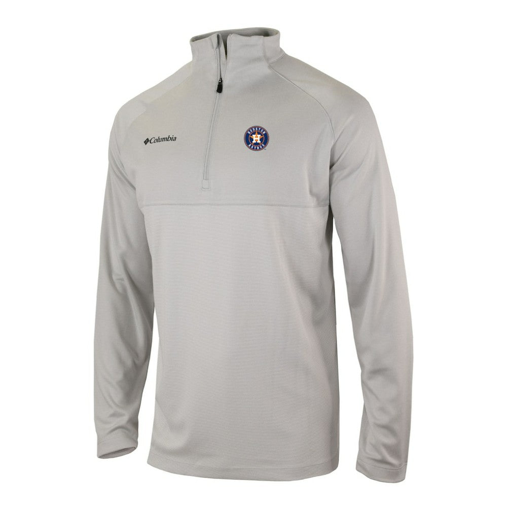 Houston Astros Columbia Omni-Wick Raglan Rockin' It Quarter-Zip Pullover Discount