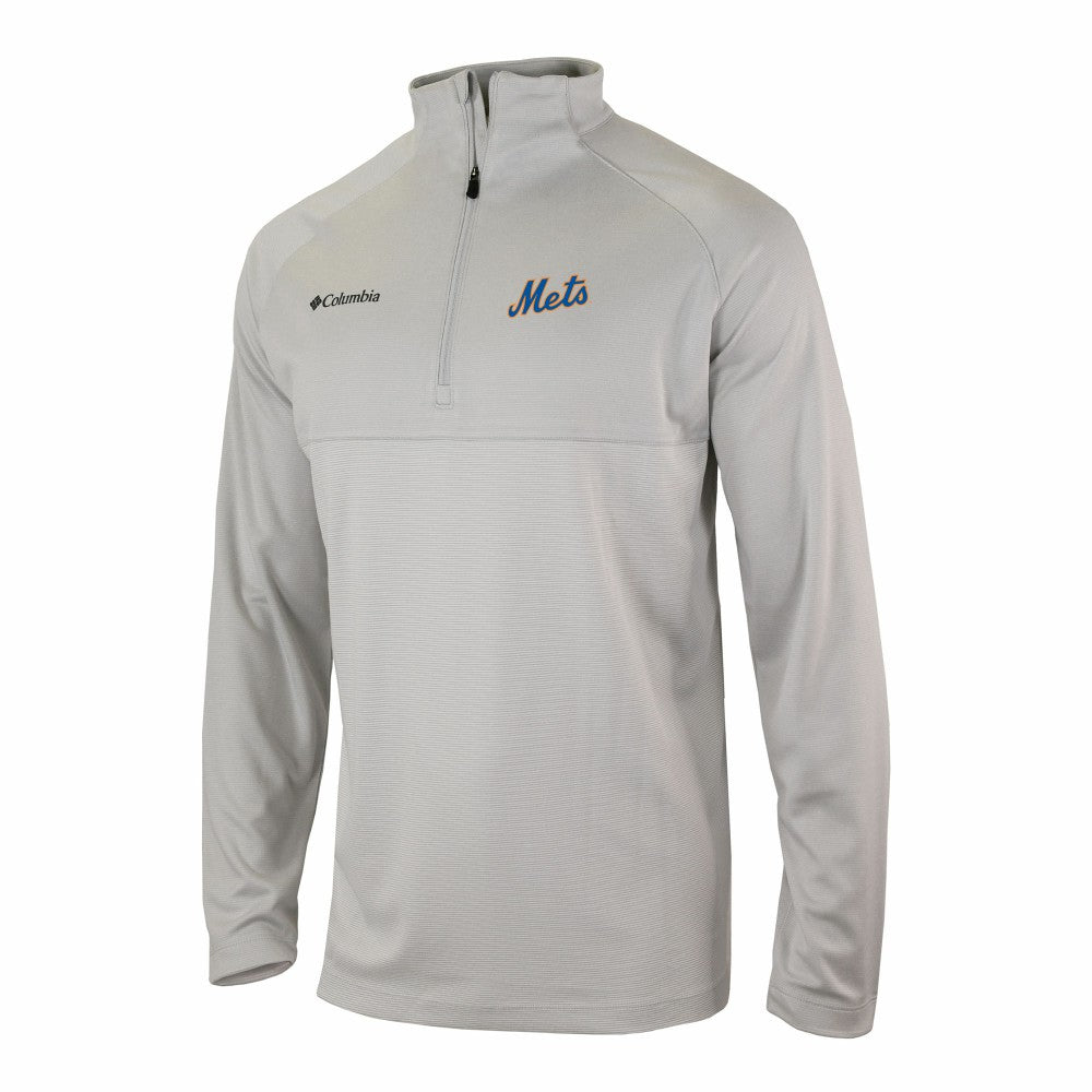 New York Mets Columbia Omni-Wick Raglan Rockin' It Quarter-Zip Pullover Discount