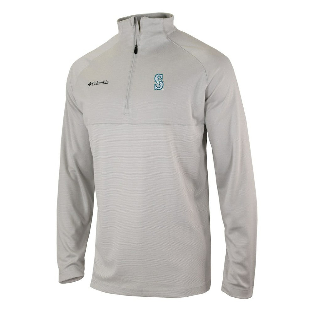 Seattle Mariners Columbia Omni-Wick Raglan Rockin' It Quarter-Zip Pullover for sale