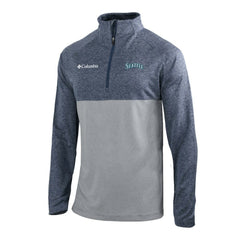 Seattle Mariners Columbia Omni-Wick Raglan Rockin' It Quarter-Zip Pullover for sale
