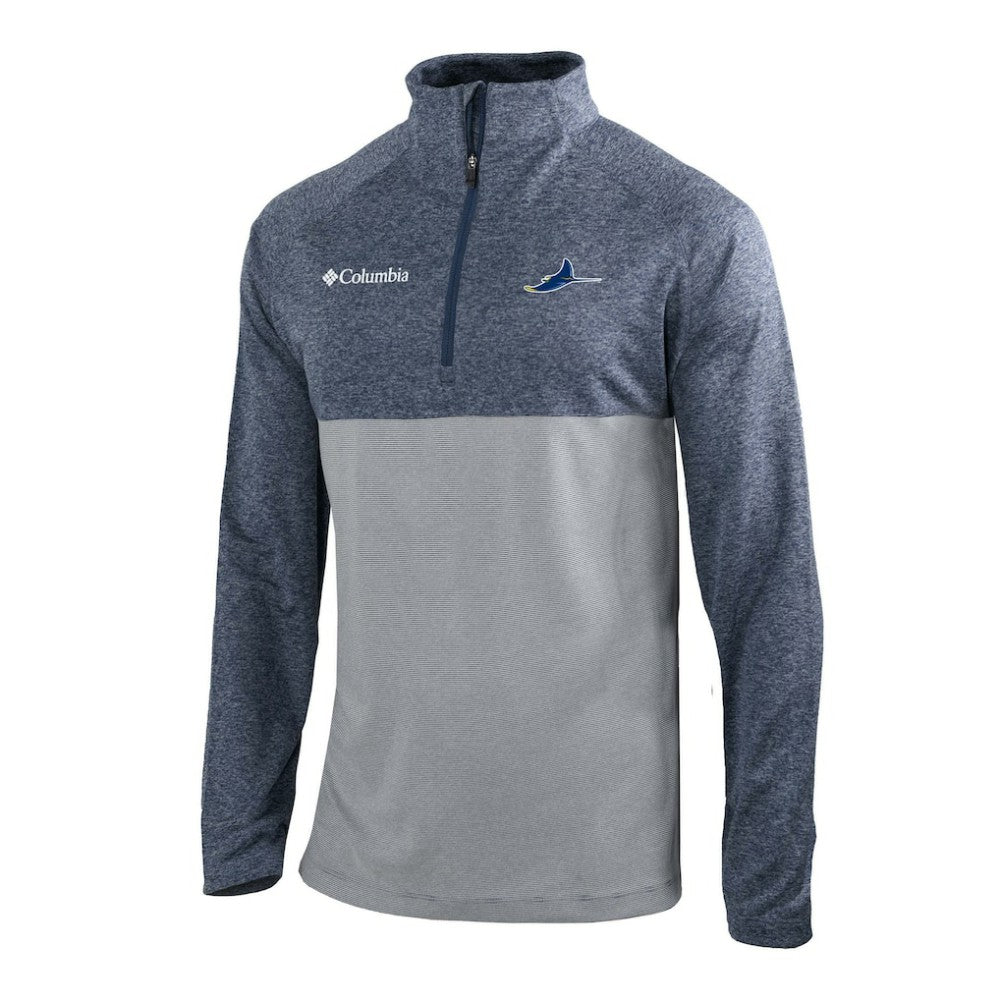Tampa Bay Rays Columbia Omni-Wick Raglan Rockin' It Quarter-Zip Pullover Near Me