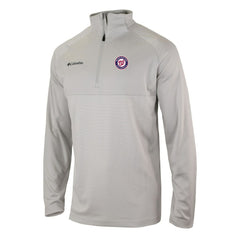 Washington Nationals Columbia Omni-Wick Raglan Rockin' It Quarter-Zip Pullover for sale