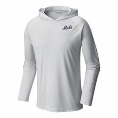 New York Mets Columbia Terminal Tackle Omni-Shade Pullover Hoodie Discount