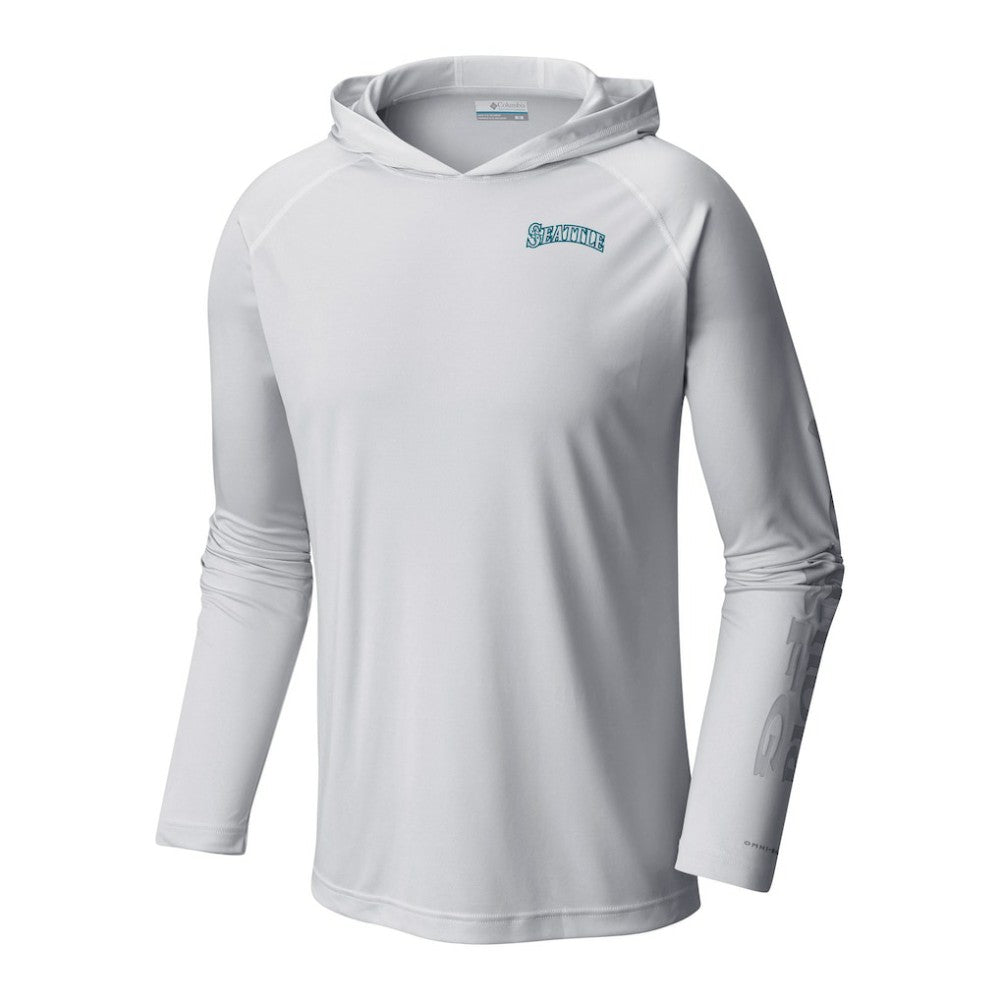 Seattle Mariners Columbia Terminal Tackle Omni-Shade Pullover Hoodie Outlet