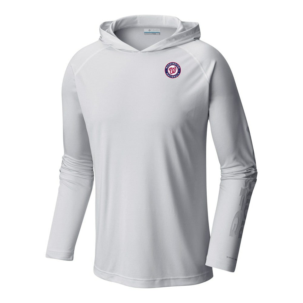 Washington Nationals Columbia Terminal Tackle Omni-Shade Pullover Hoodie for sale