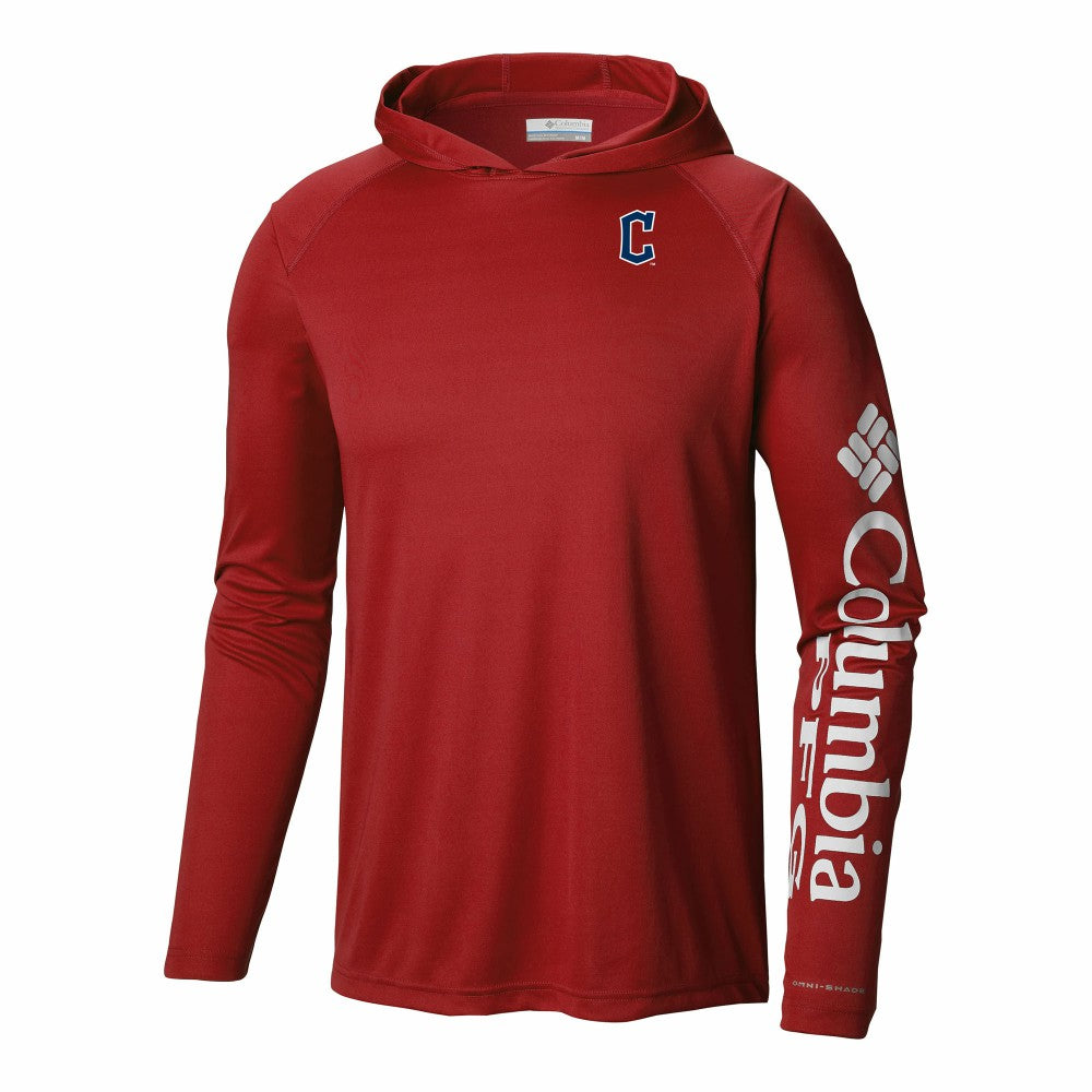 Cleveland Guardians Columbia Terminal Tackle Omni-Shade Pullover Hoodie Online