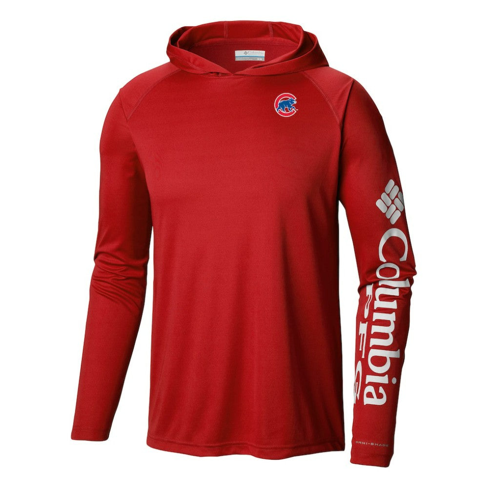 Chicago Cubs Columbia Terminal Tackle Omni-Shade Pullover Hoodie for sale