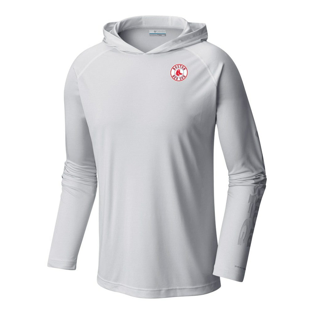 Boston Red Sox Columbia Terminal Tackle Omni-Shade Pullover Hoodie Near Me