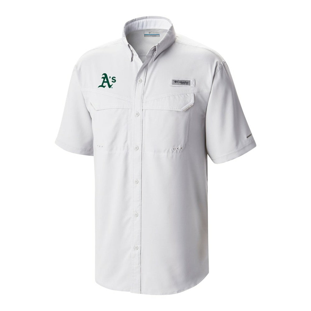 Athletics Columbia Omni-Wick Low Drag Offshore Button-Up Shirt Sale