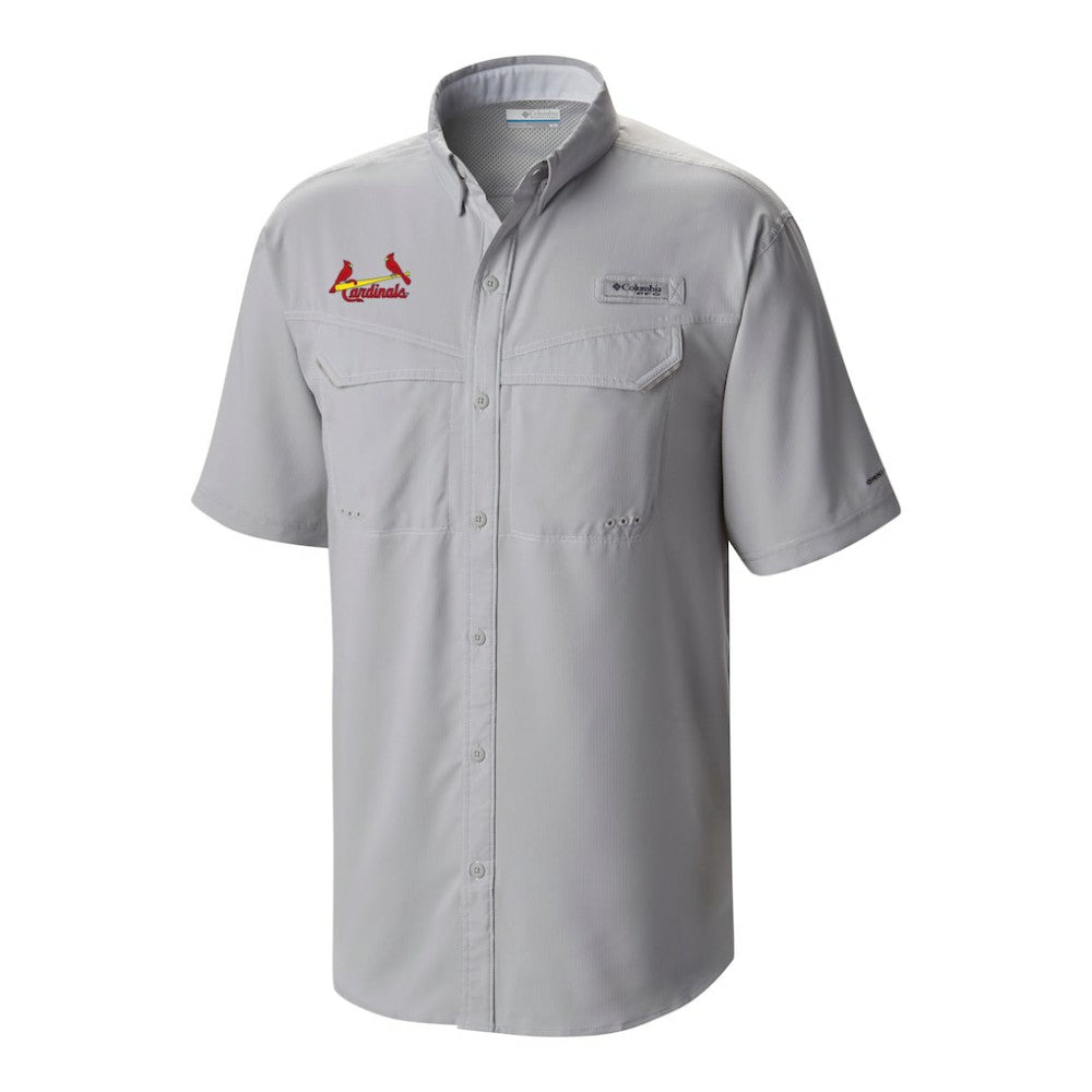 St. Louis Cardinals Columbia Omni-Wick Low Drag Offshore Button-Up Shirt Outlet