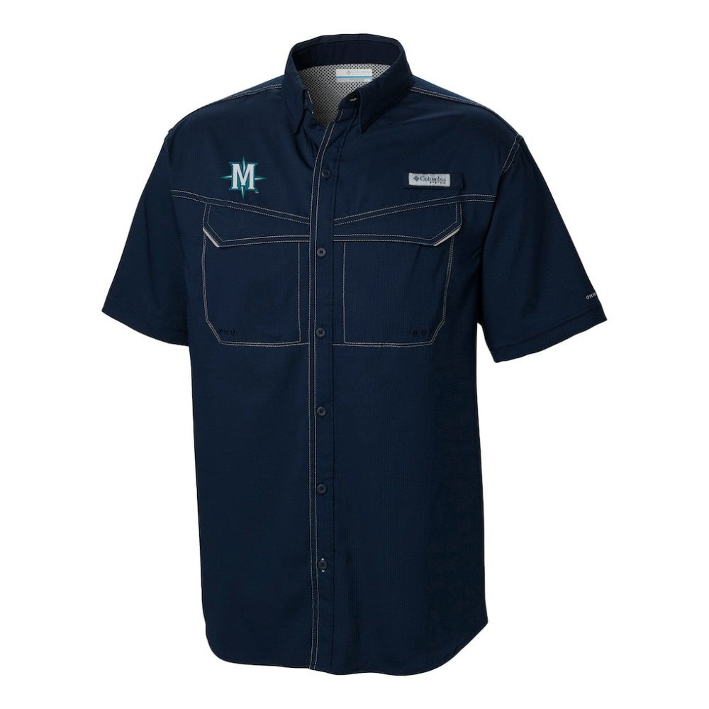Seattle Mariners Columbia Omni-Wick Low Drag Offshore Button-Up Shirt Online