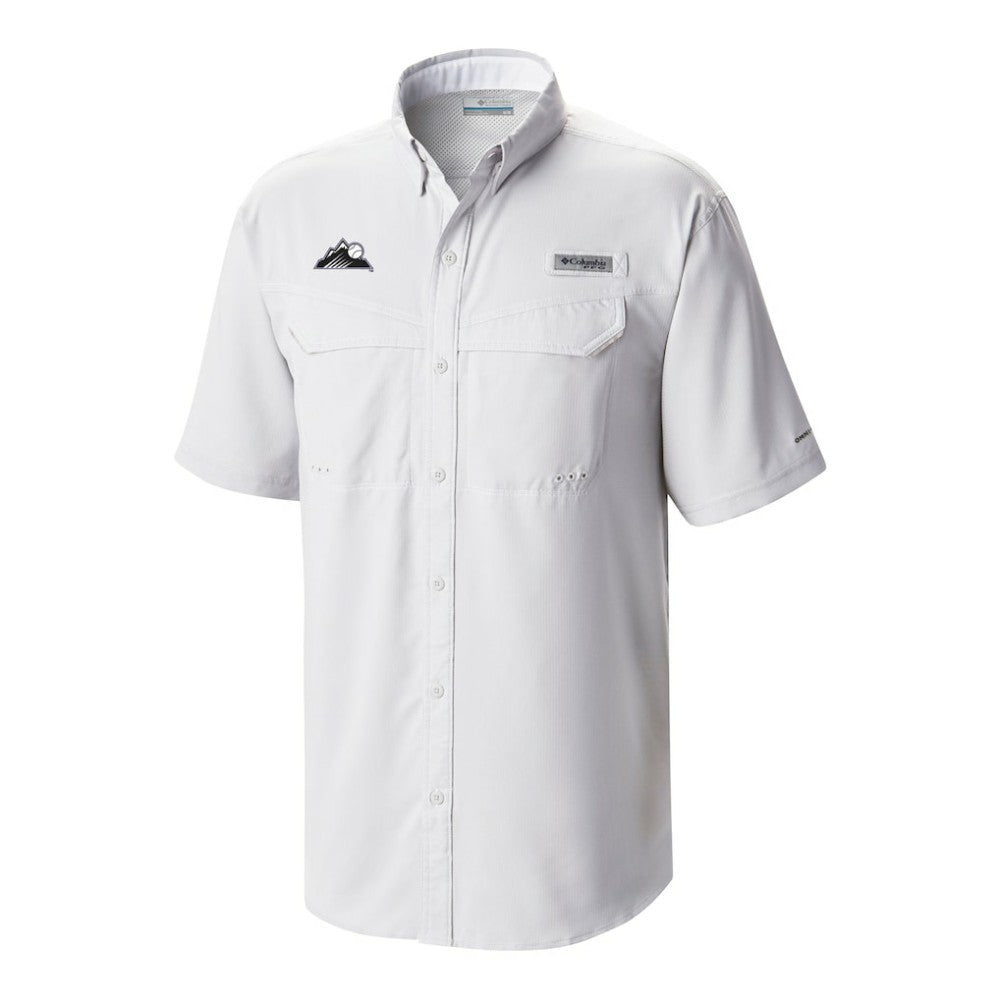 Colorado Rockies Columbia Omni-Wick Low Drag Offshore Button-Up Shirt Near Me