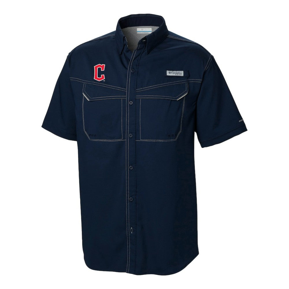 Cleveland Guardians Columbia Omni-Wick Low Drag Offshore Button-Up Shirt Sale