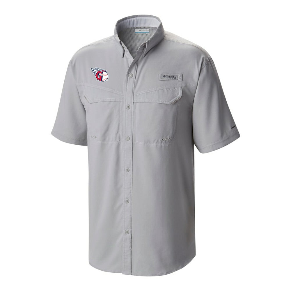 Cleveland Guardians Columbia Omni-Wick Low Drag Offshore Button-Up Shirt for sale