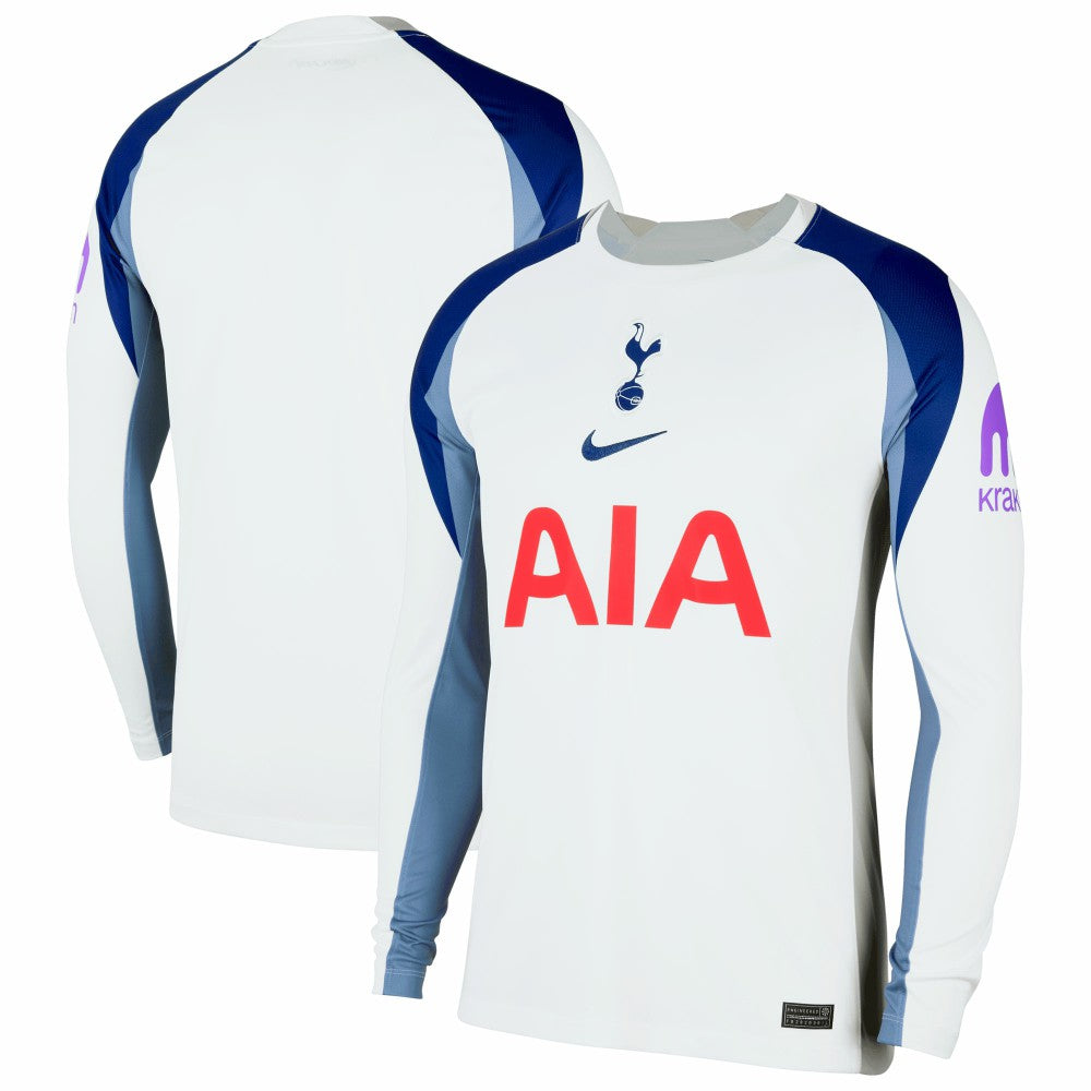 Nike - Tottenham Hotspur 2025/26 Home Replica Long Sleeve Jersey - White