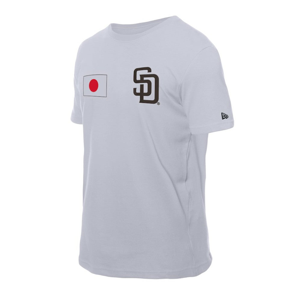 San Diego Padres New Era Japanese Flag T-Shirt Sale
