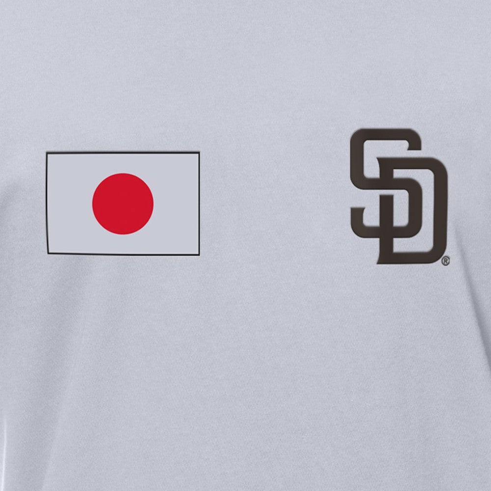 San Diego Padres New Era Japanese Flag T-Shirt Sale