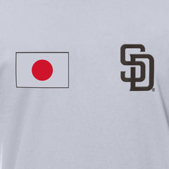 San Diego Padres New Era Japanese Flag T-Shirt Sale