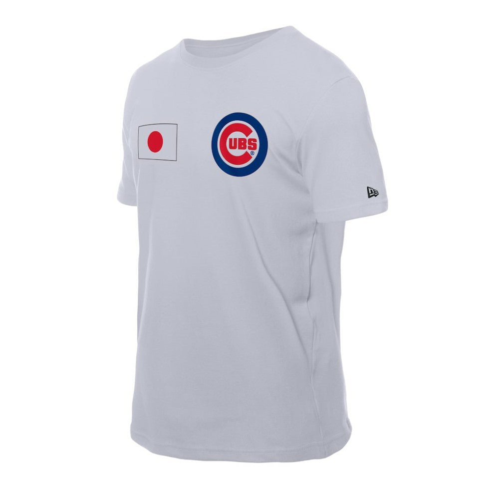 Chicago Cubs New Era Japanese Flag T-Shirt Sale