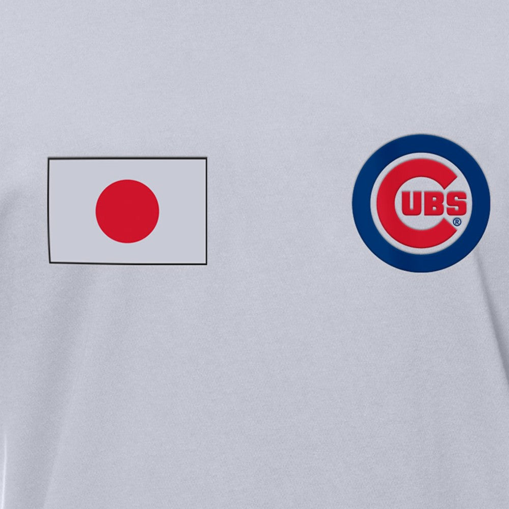 Chicago Cubs New Era Japanese Flag T-Shirt Sale